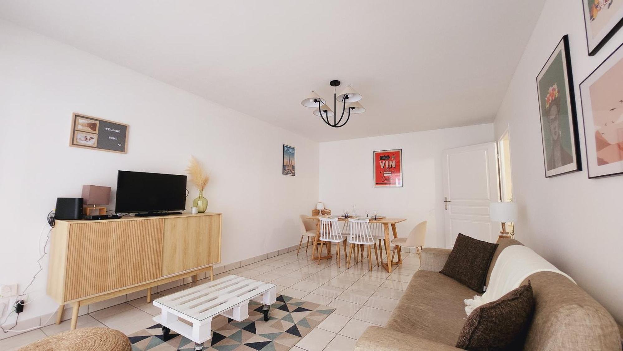 Le Gabrielle-Charmant Appartement-Parking Rouen Eksteriør billede